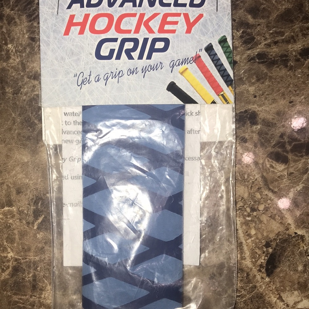 Advanced Hockey Grip Blue New